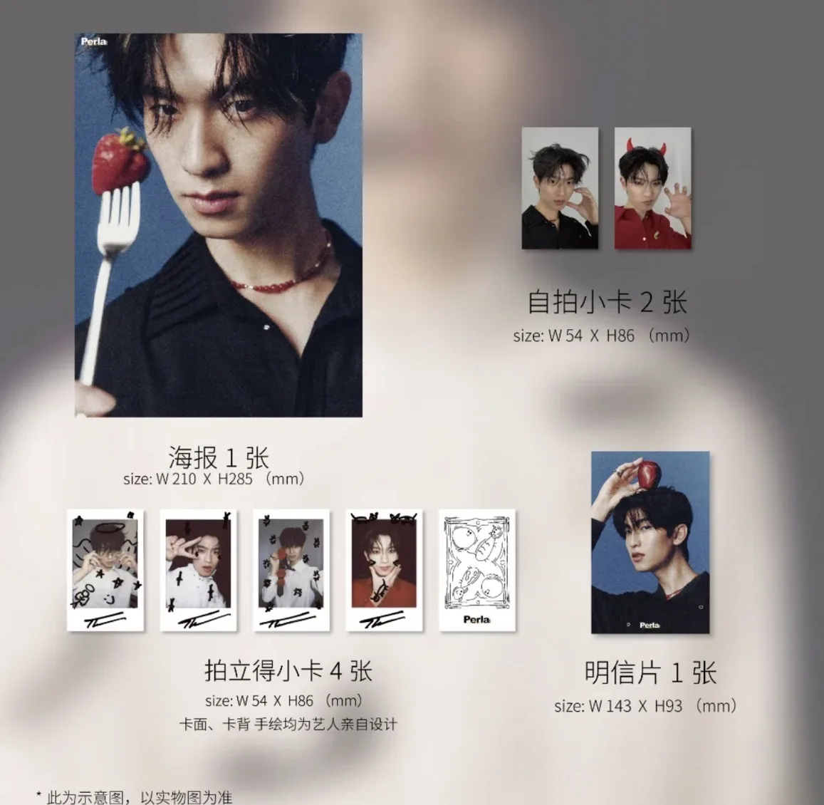 トーマス・ペルラ マガジン+カード+ポスター+ポストカードセット 2025.7 新発売予約販売