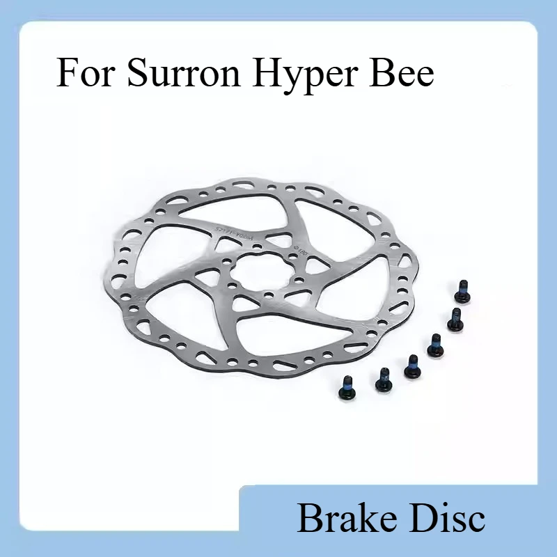 For Surron Hyper Bee Electric Dirt Bike, Front & Rear Brake Disc Set, Replacement Spare Parts Brake Disc