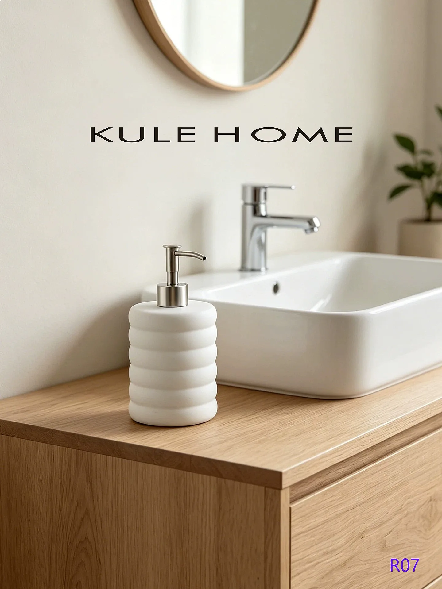 Luxury Ceramic Soap Dispenser Pump Bottle for Shampoo Body Wash