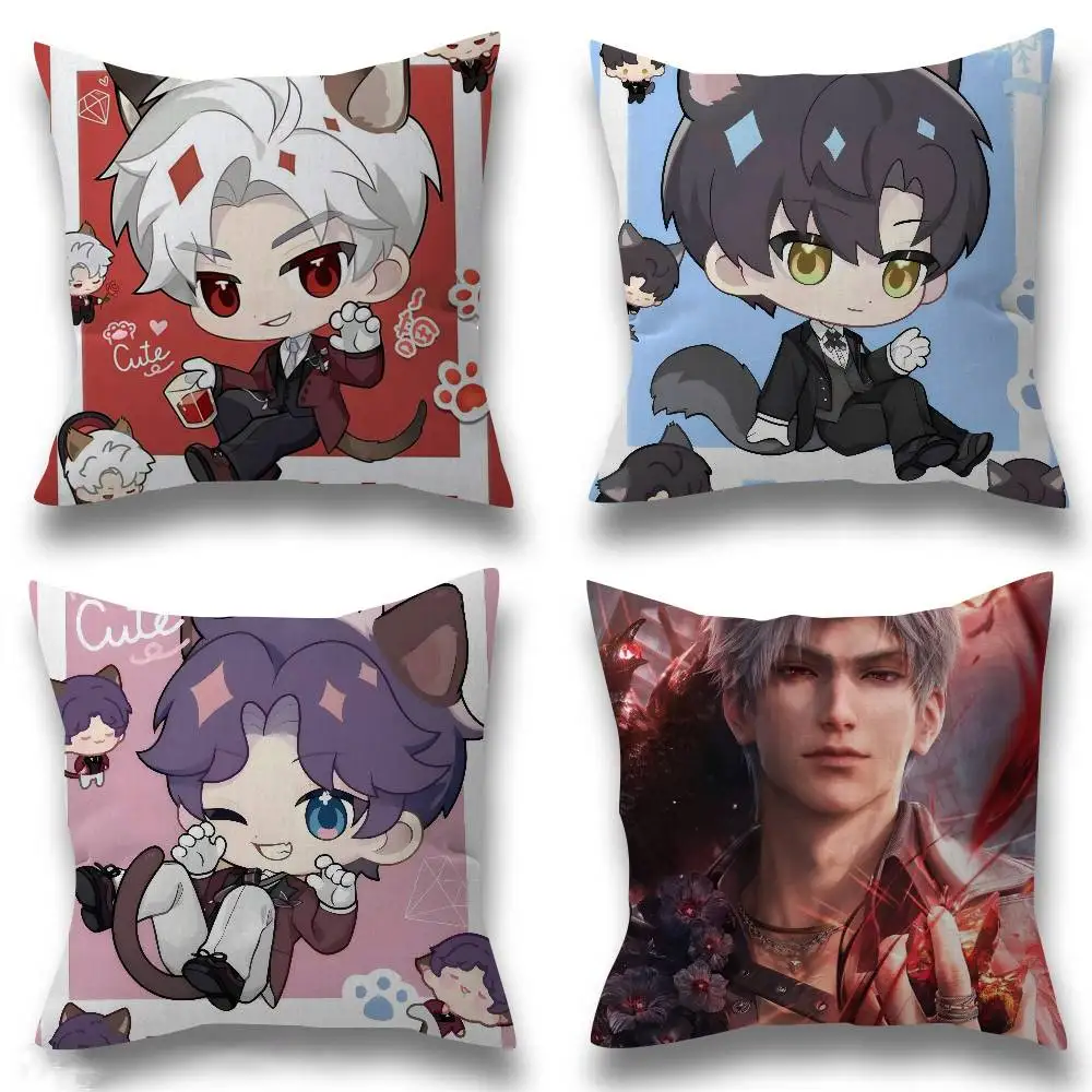 Anime Sylus Love and Deep Space Kissen Anime-Kissen Sofa-Bett Kopfkissenbezug Kissenbezug Modisch