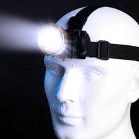 USB Rechargeable LED Headlamp Super Bright Headlight Head Mounted Fishing Light Multiple Lighting Modes Camping Flashlight