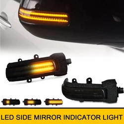 LED Dynamic Mirror Turn Signal Light Blinker Lamps For Toyota RAV4 Vanguard Highlander Kluger 4Runner Hilux Surf Sienna Fortuner