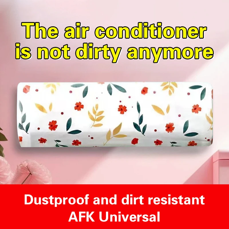 

Creative Cartoon Washable Fan Cover Air Conditioner Cover 1pcs Air Conditioner Dust Cover Wall Mounted Fan Universal Minimalist
