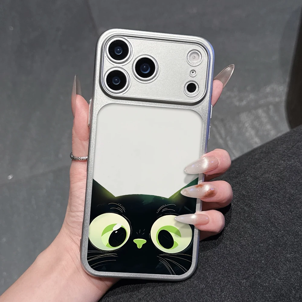 Niedliche Kätzchen-PC-Schutzhülle für iPhone 13 Pro Max Hüllen iPhone 17 11 12 13 ProMax 16 14 15 Plus 17 Air Sturzsichere Lustige Katzenhülle – Detail 4