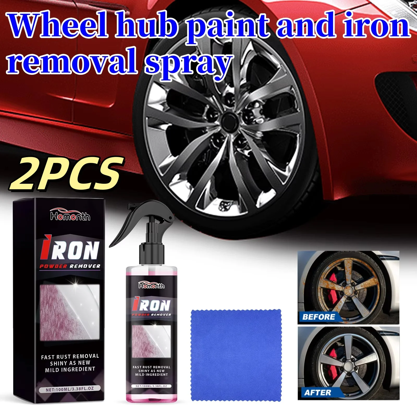 2PCS 100ml High Protection Quick Ceramic Coating Nano Spray Car Coating Wax Polishing Spray Plastic Refresh Fast Fine Scratch