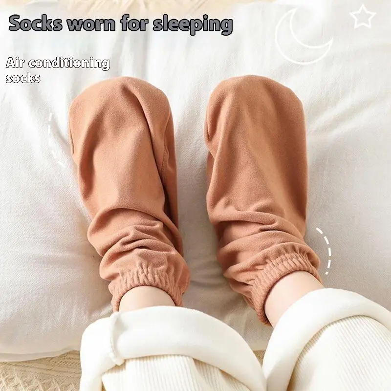 1Pair Loose Sleep Socks Men Women Couple Warm Home Wear Autumn Winter New Style Air Conditioning Special Thermal Socks