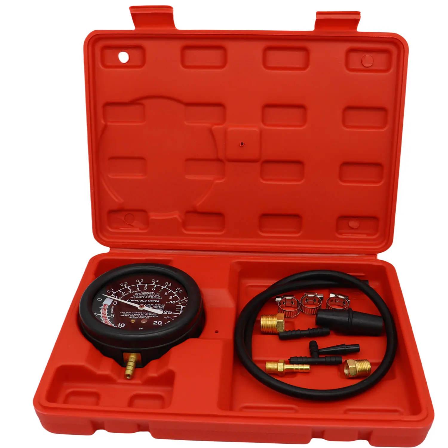 

Автомобильный топливный насос и вакуумный тестер, тестер давления карбюратора, автомобильный вакуумный манометр-диагностика давления карбюратора