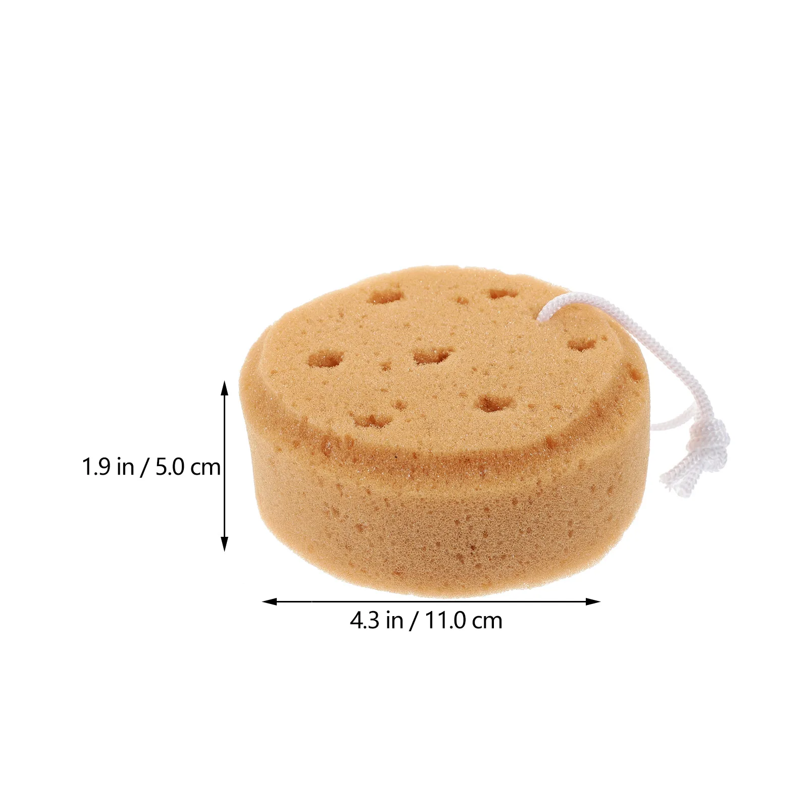 

4pcs Shower Bath Sponge Body Wash Exfoliating Bathing Supplies Soft Skin-Friendly Ergonomic Design Lightweight Strong Adsorption