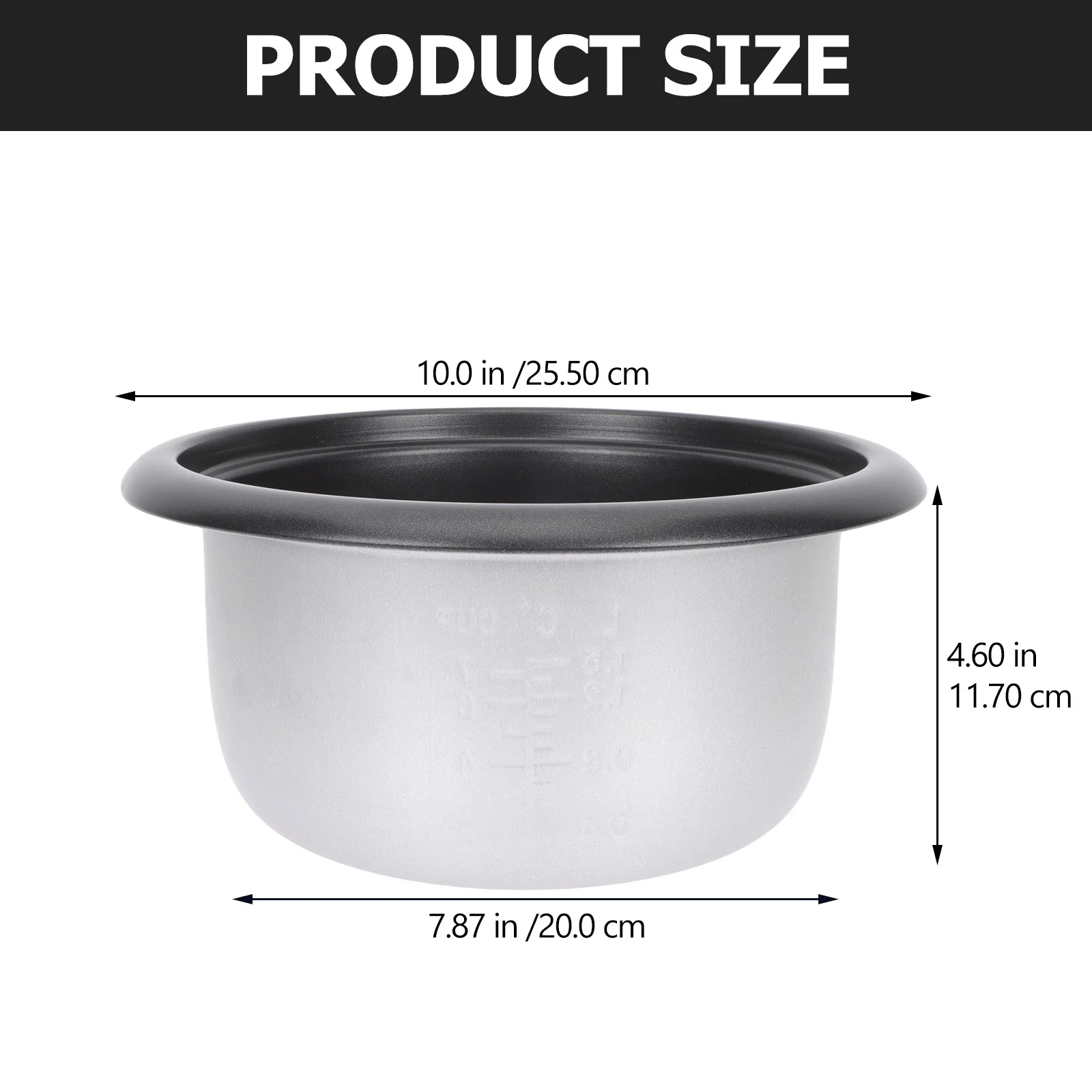 Rice Cooker Liner Non-stick Pot Inner Electric Accessories Replace Supply Cooking Multi-use Pans Nonstick