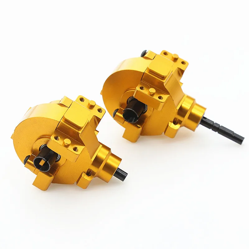 Metal Front and Rear Gear Box Complete Drive & Diff.Gear 02030 03015 02024 02051 102075 1/10 RC Car HSP 94123 94107 94111 94118