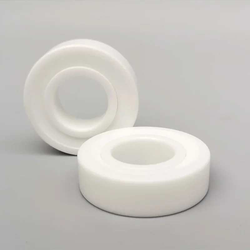 1pcs 6200 6201 6202 6203 6204 6205 6206 6207-6900 Fully Double-Sided Sealed Ceramic Zirconia Bearings