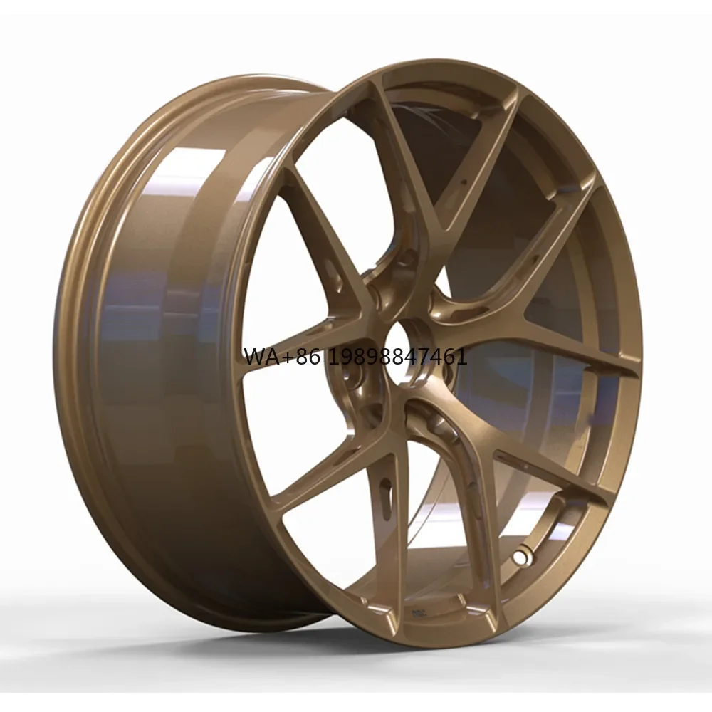 

Forged Wheels Custom Bronze Popular FIR Lightweight Alloy Wheels 5x100 5x114.3 Wheels