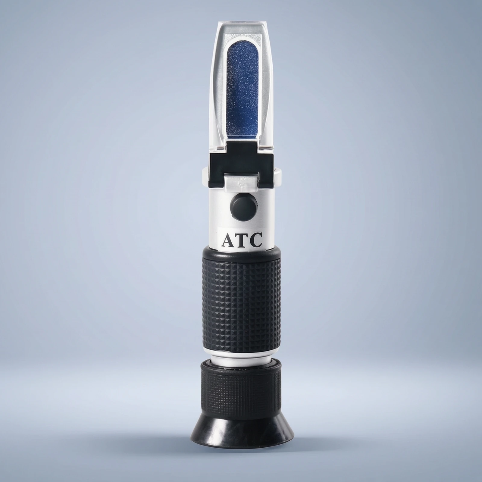Handheld Refractometer ATC Optical Refractometer Tester Automatic Temperature Compensation Meter Two-scaleScale for Technicians