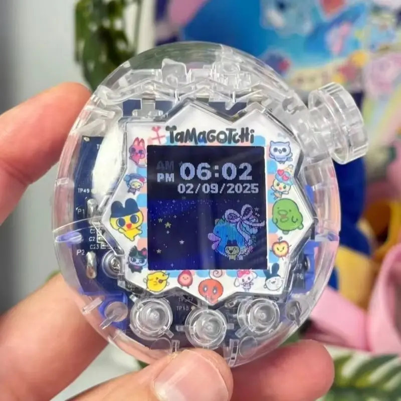 新しい新しいたまごっちパラダイス交換用シェル フラッシュ透明版 フル