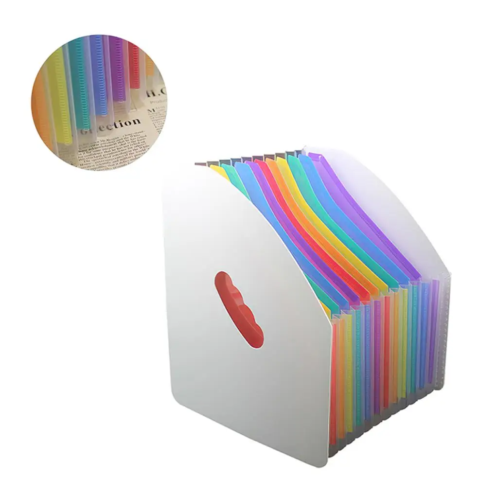 File Folder High-Capacity Self-Supporting Storage Box Organizer Stationery