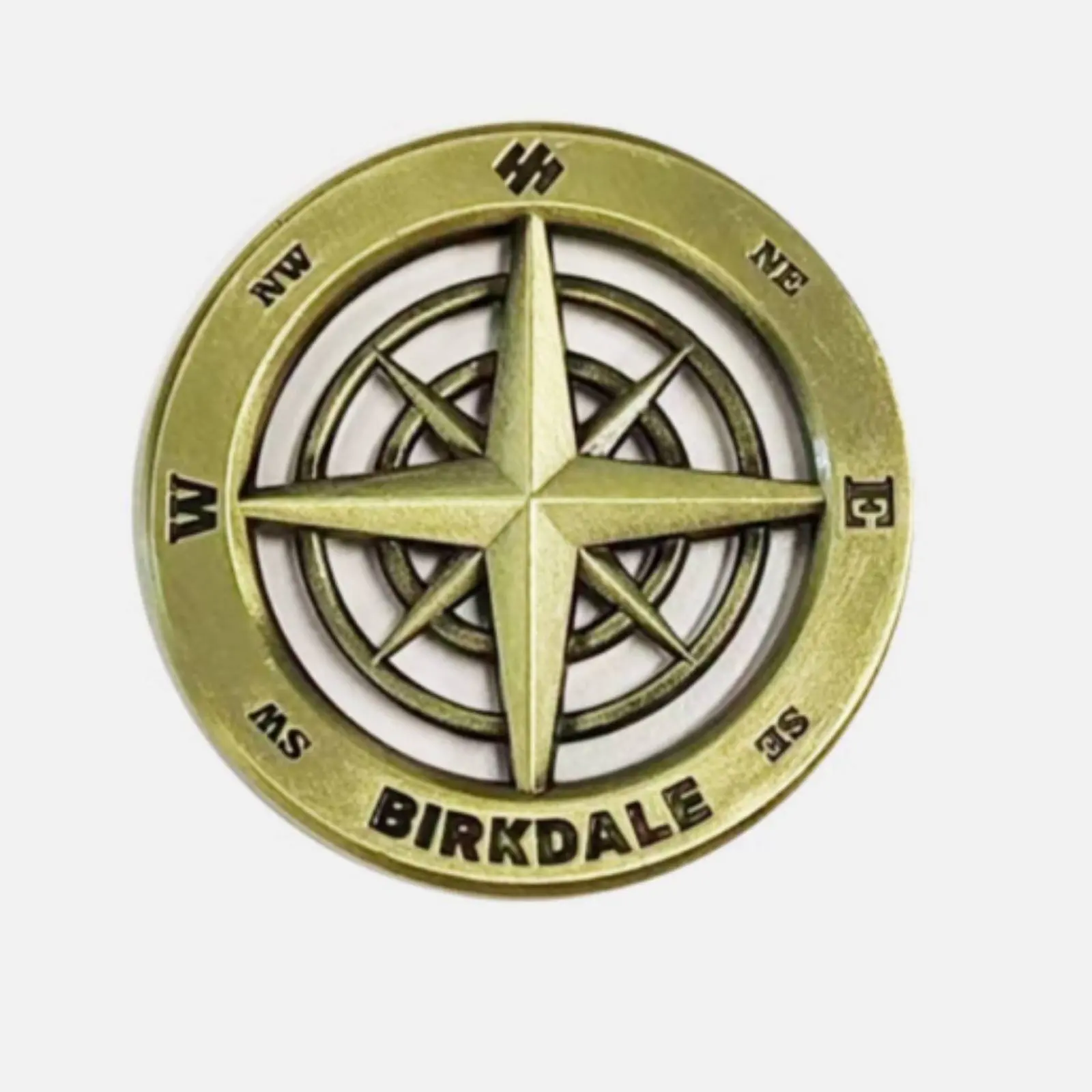 Compass Golf Marker Fashion Design Hollow Golf Ball Marker Sports Accessory Unique Design Portable Size for Putting Green view 5