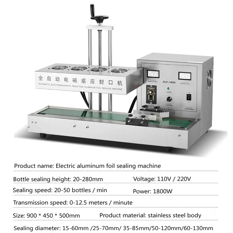 PBOBP Portable Bag Sealer Roller Sealing Machine Aluminum Foil Composite Plastic Film PE Coated Paper Food Packaging