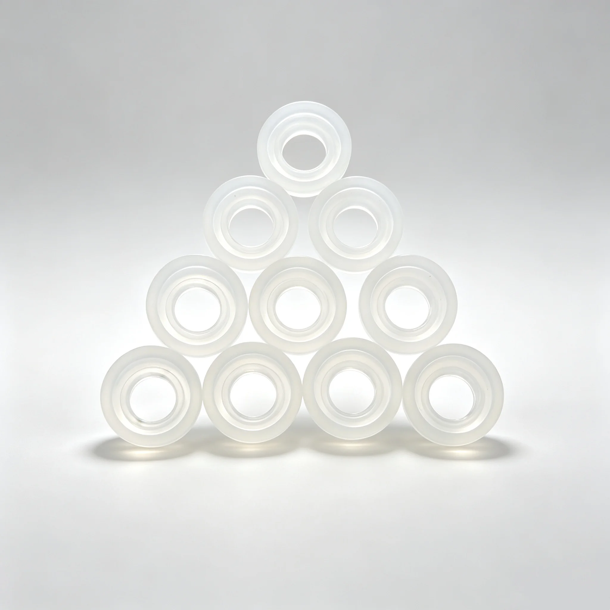 Y-Ring Hydraulic Piston Rod Seal, PU Y Shape Seal Ring for Sodastream DUO Quick Connect Adapter