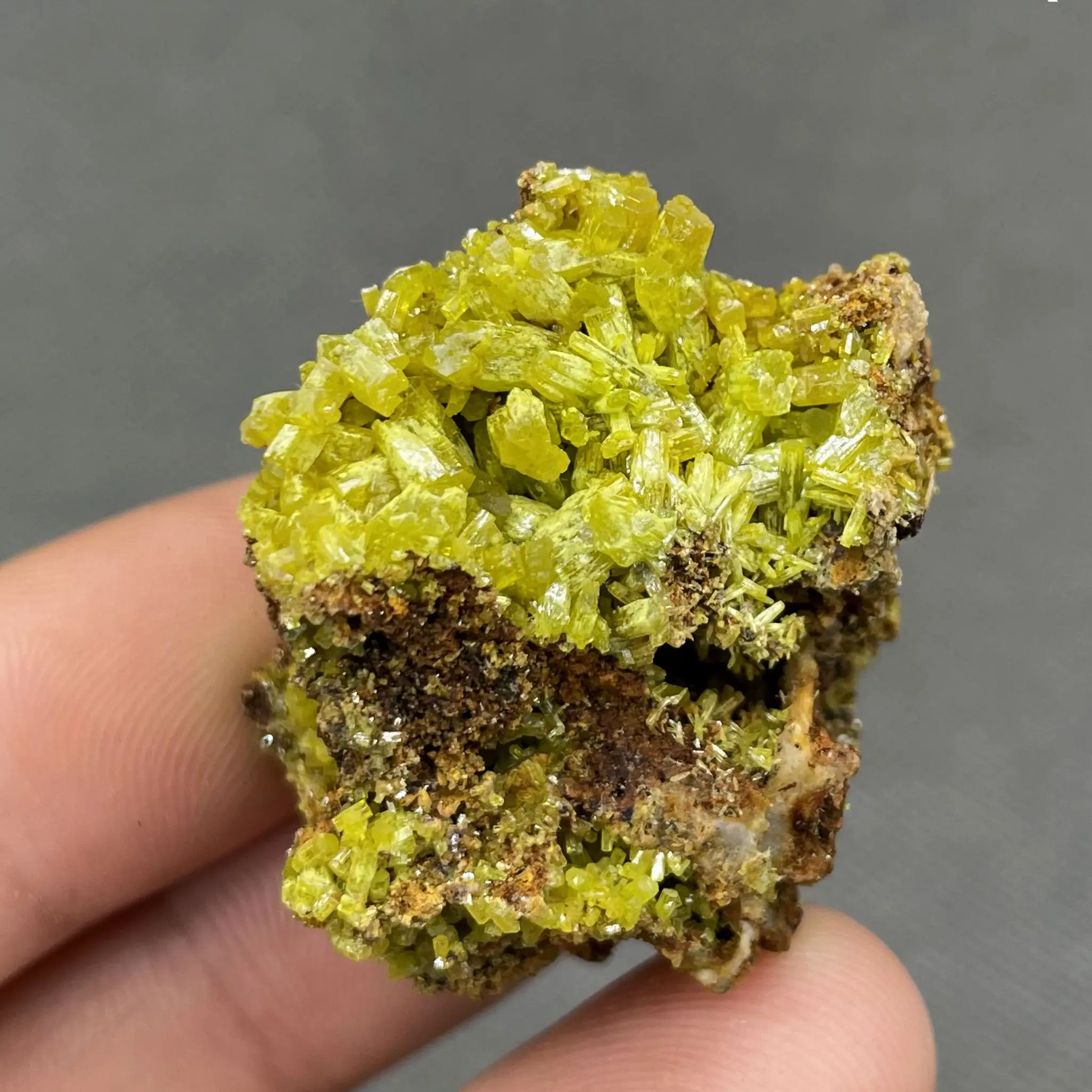 

BEST! 100% Natural Pyromorphite mineral specimen stones and crystals collection gemstones quartz