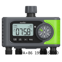 Rainpoint 4-Zone Digital Water Timer for Garden New Design 4 Outlet Irrigation Water Timer