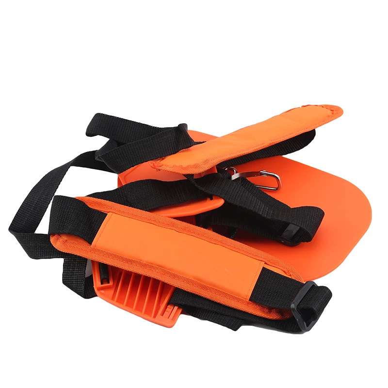 2023 Double Shoulder W Shape Harness Strap Comfortable Labor Saving Strimmer Padded Belt for Brush Cutter Trimmer Garden Pruner