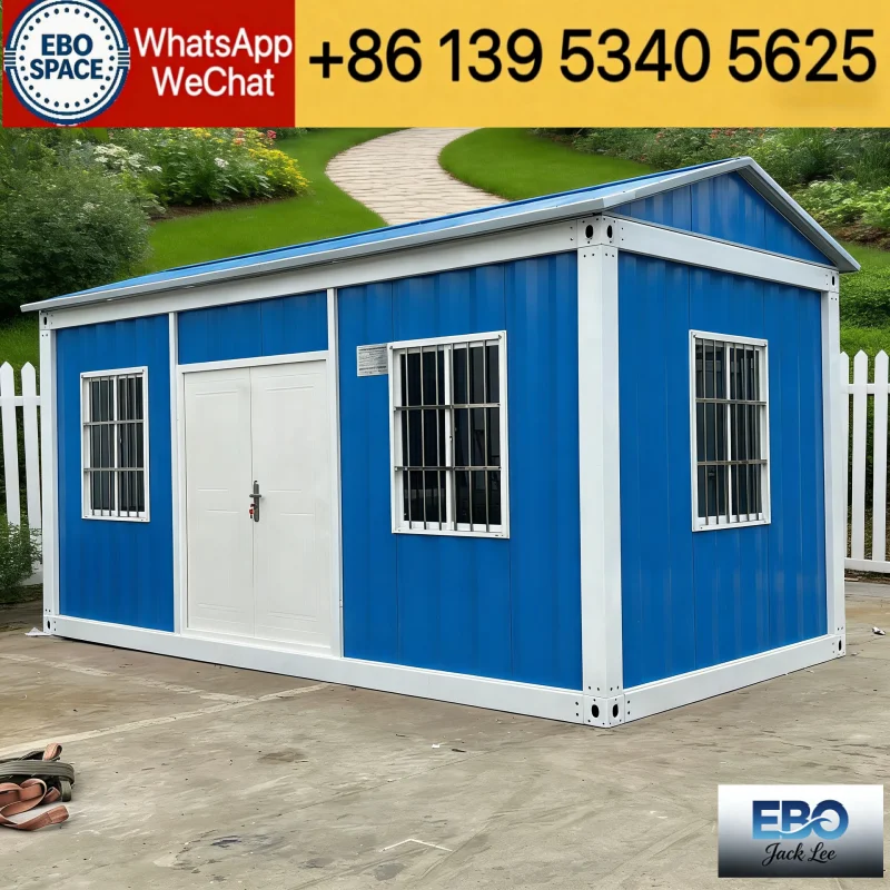 Space Saving Expandable Container House Foldable Modular Design Easy Transport for Global Shipping