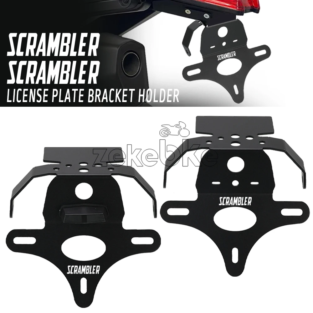 

FOR Scrambler 1200 XE/XC 2019-2023 Motorcycle 2024 2025 1200 X Rear Tail Tidy Fender Eliminator Kit License Plate Holder Bracket