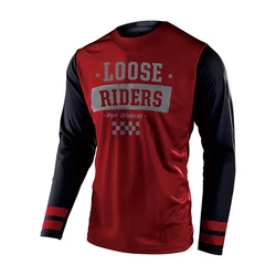 2024 loose rider mens long sleeve jersey DH cross country mountain bike enduro shirt motorcycle downhill jersey bike mtb shirt