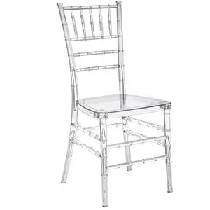 

Transparent Dining Chair Hotel Crystal Chair Commercial Furniture Outdoor Wedding Chair Banquet Lounge Chairs for Events