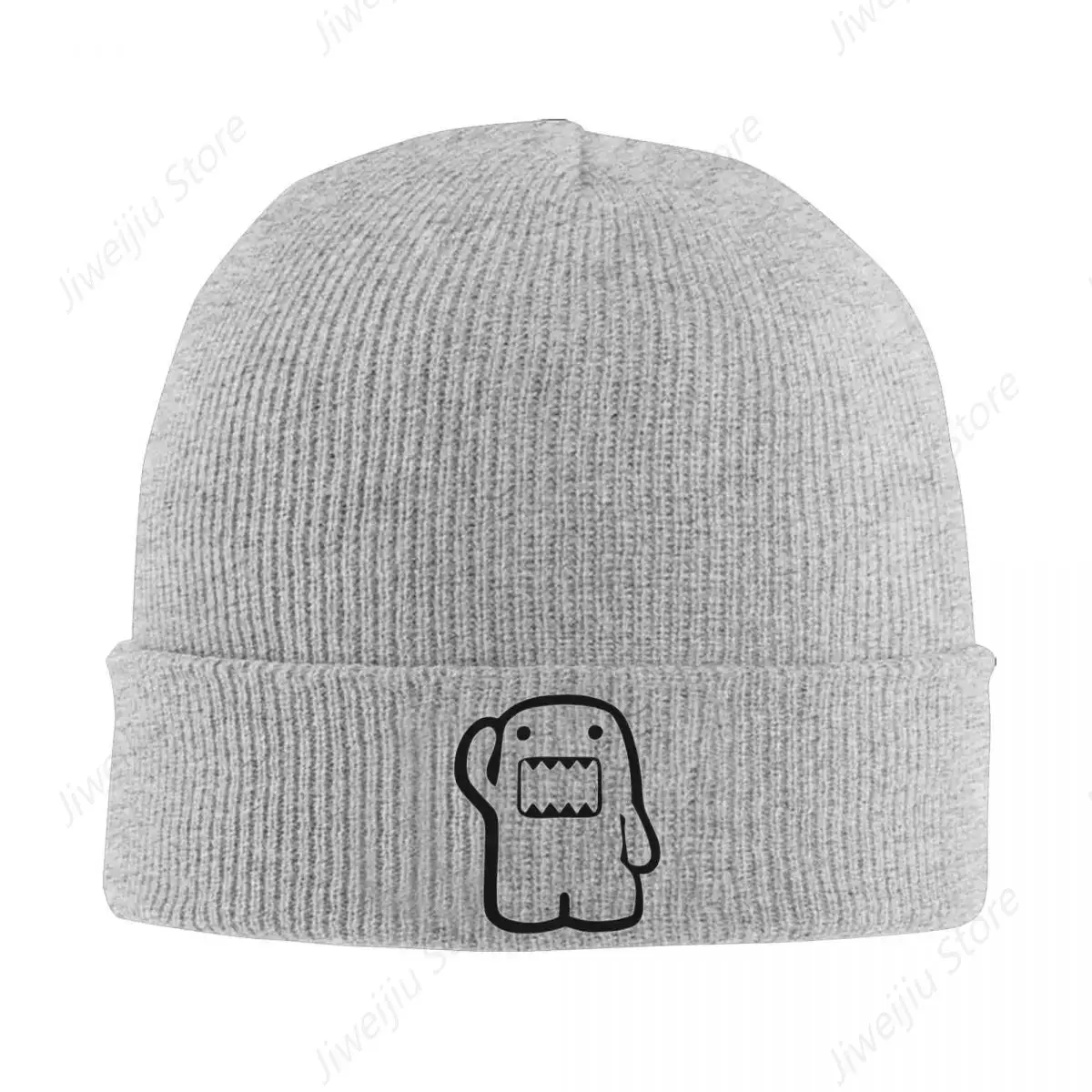 DOMO Beanie Hats LOVE Skullies Beanies Hippie Warm Unisex Adult Caps Autumn Winter Graphic Casual Bonnet Hats Gift