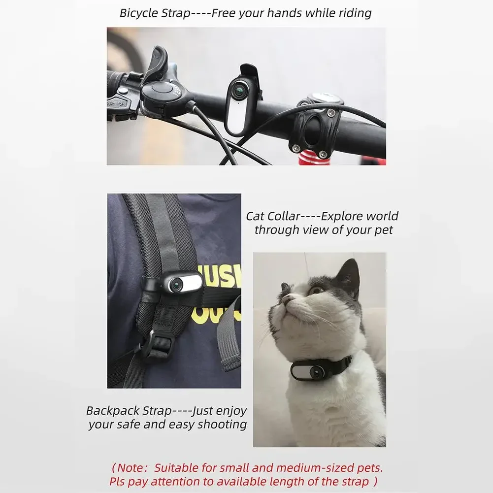Pet Collar Camera USB Rechargeable HD 1080P LCD Display Lightweight Pet Sport Camera Support Video and Photo Function for Cats