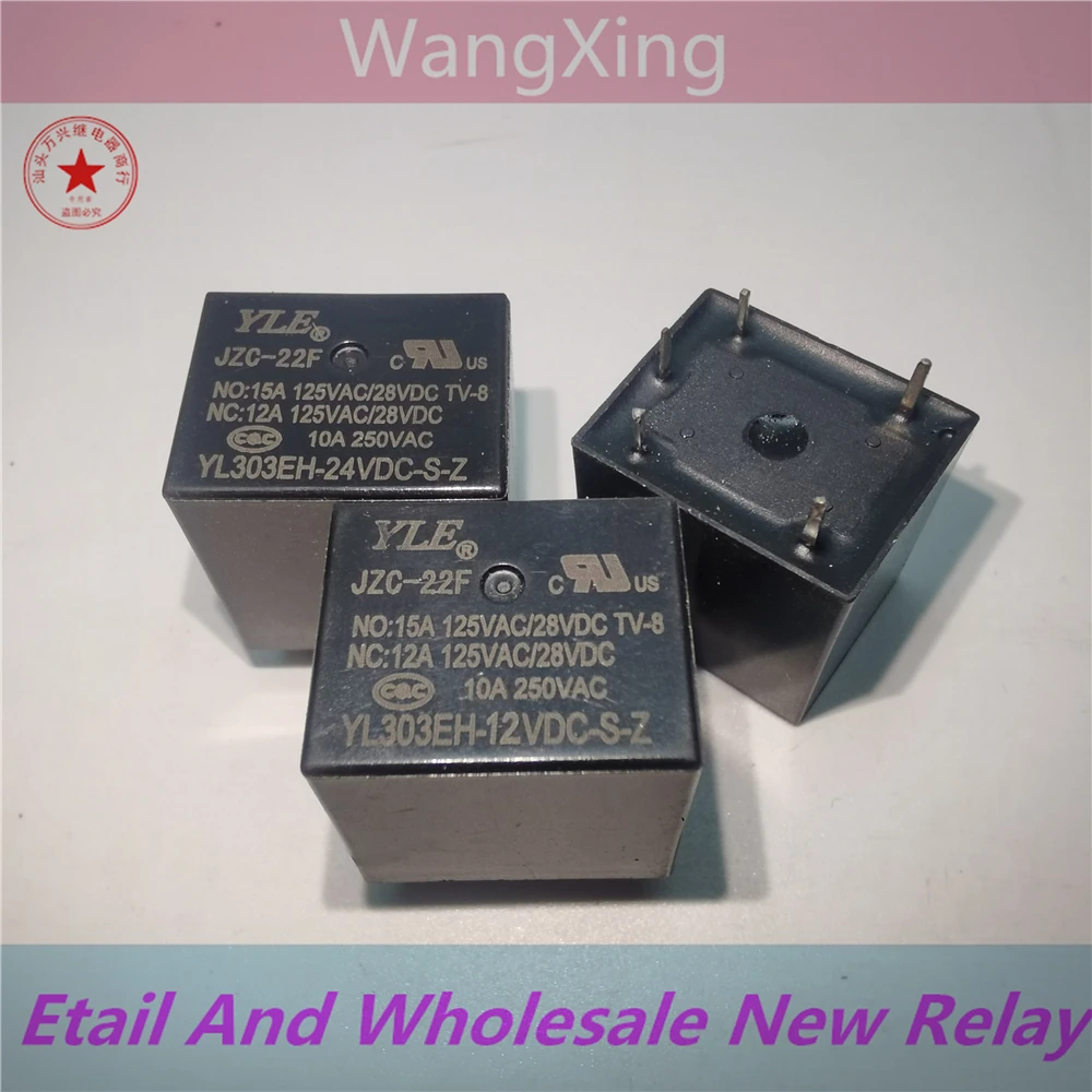 YL303EH-12VDC-S-Z YL303EH-24VDC-S-Z Electromagnetic Power Relay 5 Pins