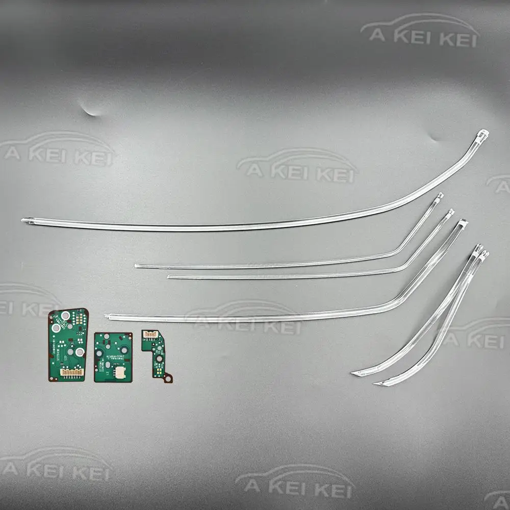 Neu für Audi A6 C8 2019-2023 Matrix DRL Autoscheinwerfer Lichtleiter Tagfahrlicht-Röhre & Leiterplatte Lichtquelle Chip – Detail 10