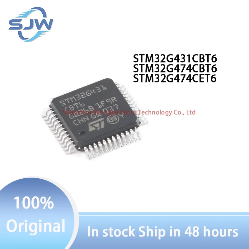 

STM32G431CBT6 STM32G474CBT6 STM32G474CET6 encapsulation LQFP48 32-bit microcontroller chip