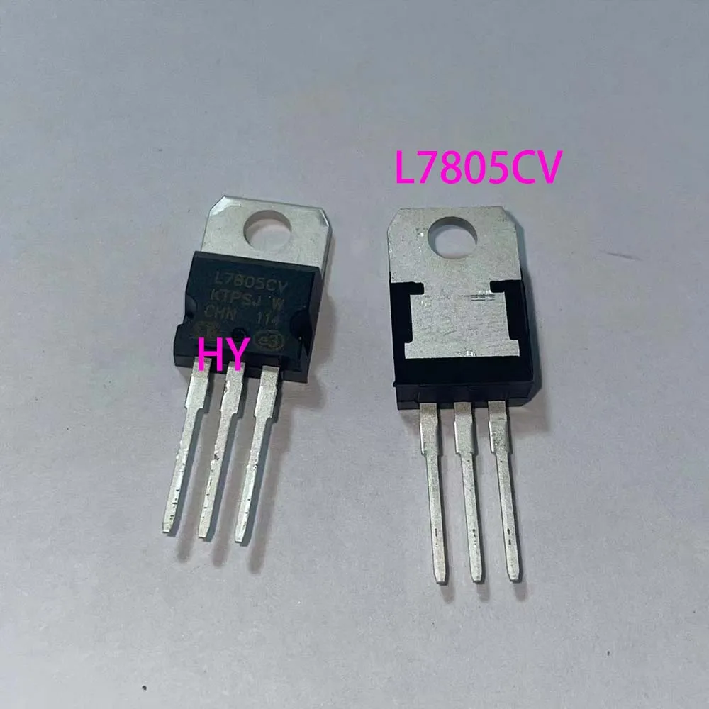 10 Pcs/Lots L7805CV L7805C L7805 7805 LM7805 MC7805 IC REG LINEAR 5V 1.5A TO220AB TO-220 Voltage Regulators Linear IC