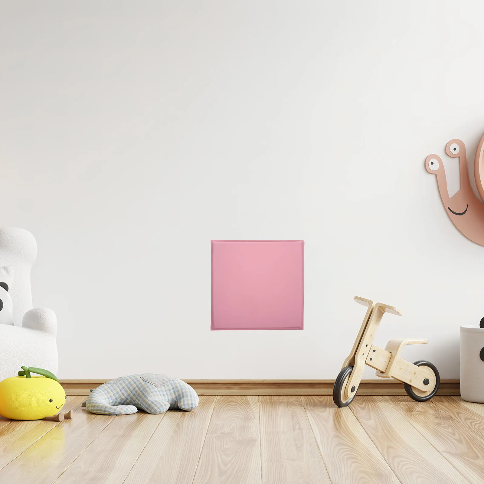 Acolchado de pared anticolisión para habitación de niños, paneles de pared acolchados anticolisión cuadrados seguros de PVC para mesita de noche, Panel de decoración del hogar de fácil instalación