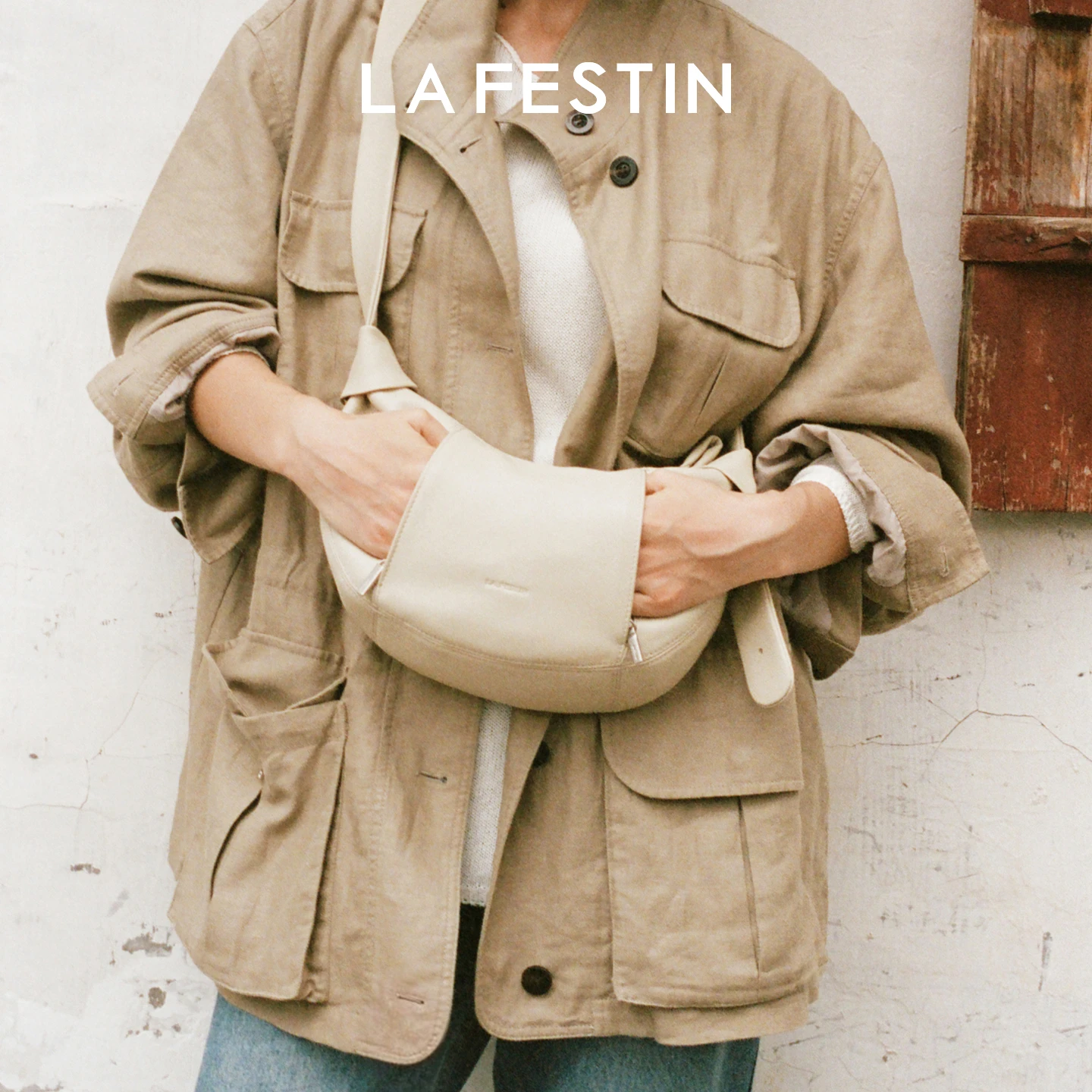 LA FESTIN Original Small Bag Shoulder Bags Soft Half Moon Bag Tote Bags Women's Bag Luxury Bags Designers Wallets Cross Body Bag