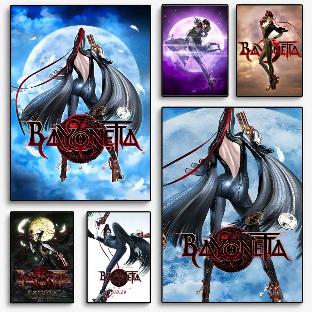 Bayonetta 3 Poster Room Home Decoration Interior Wall Art Printing Garage Posters Gift