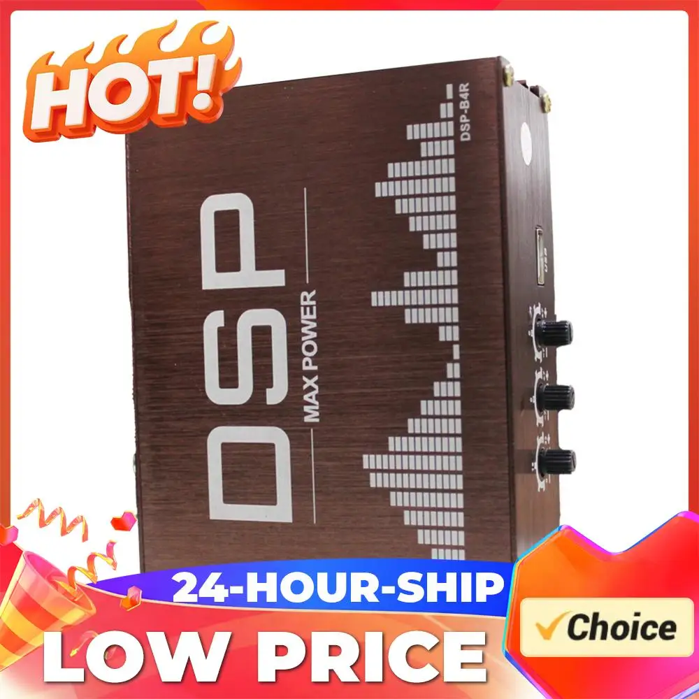 

4x50W DSP Car Power Amplifier Support APP Control Audio Digital Sound Processor Car DSP Amplifier for Cars