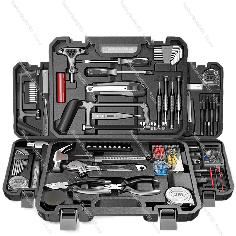 가정용 도구 세트, 하드웨어 전기기사 특수 유지 보수, 다기능 수동 스크루 드라이버, 자동차 도구 상자