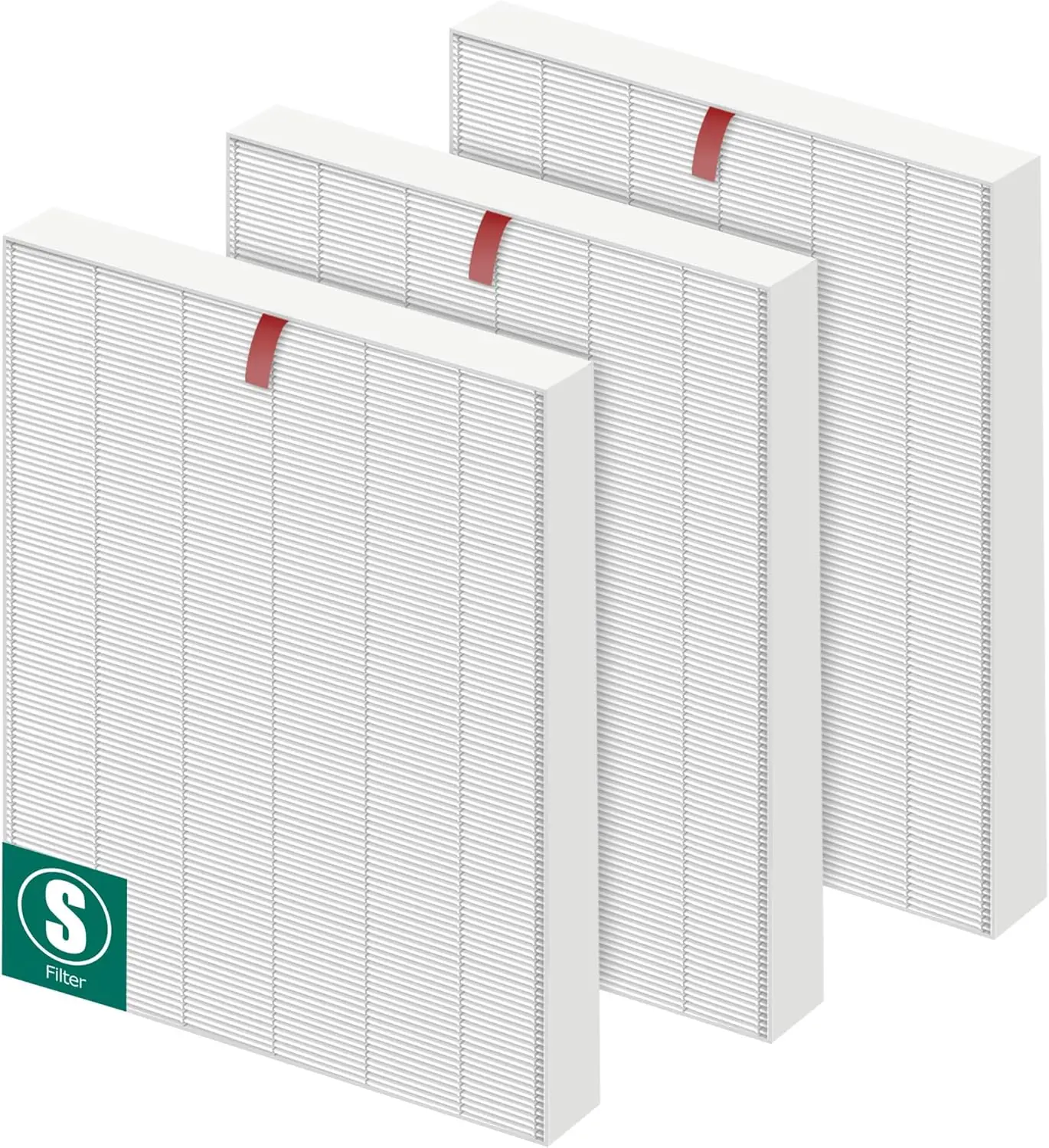 

C545 Replacement Filter S for c545 Air Purifier, Replace 1712-0096-00 2522-0058-00, 3-Pack H13 Ture HEPA Filters by