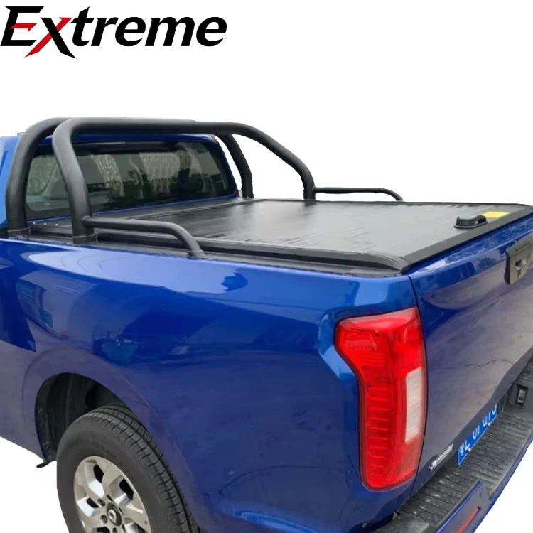 Manual Aluminum Alloy Rustproof Pickup Truck Bed Liner for GWM Poer Commercial, Custom Fit Cargo Mat for Truck Bed Protection