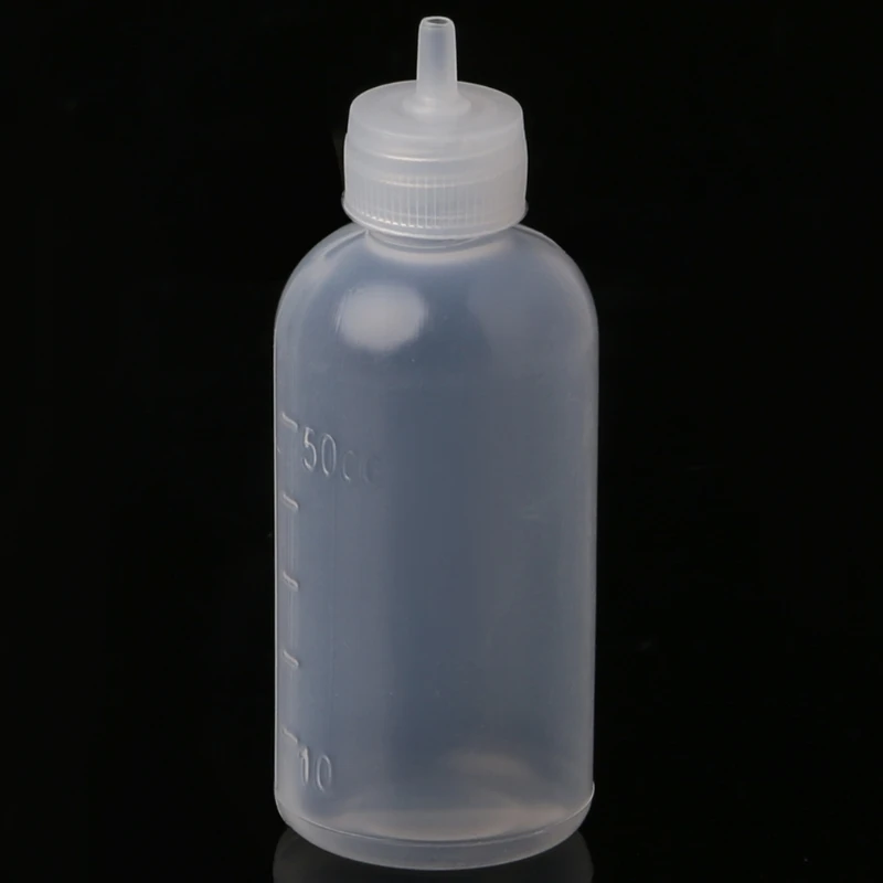 Botol Dispenser 50ML untuk Fluks Cairan Solder Rosin untuk Memuat Lem