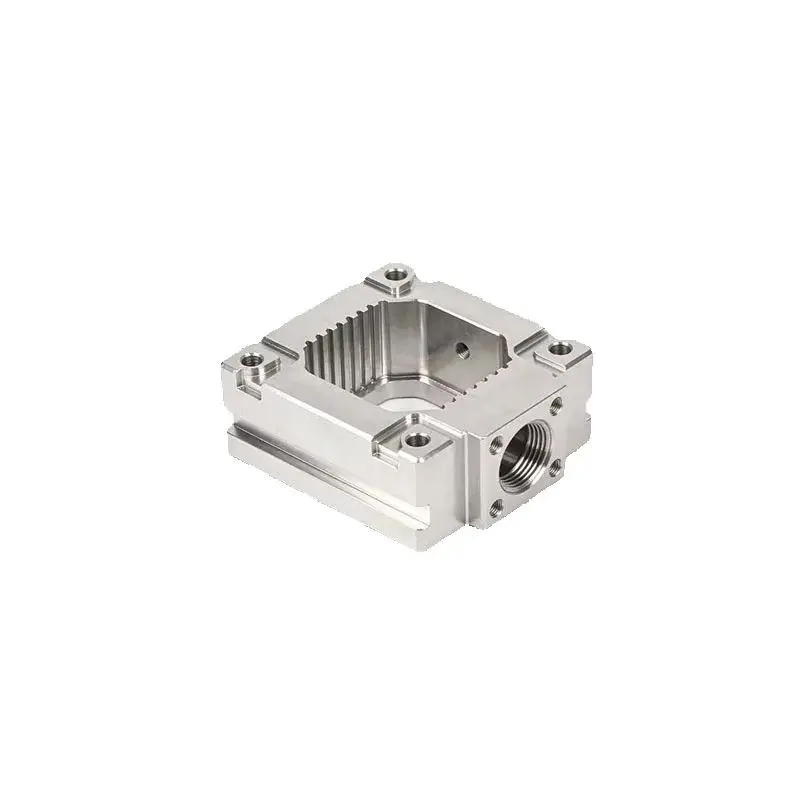 Custom Precision CNC Machining Service for Metal Parts Includes Drilling and Broaching for Aluminum Stainless Steel