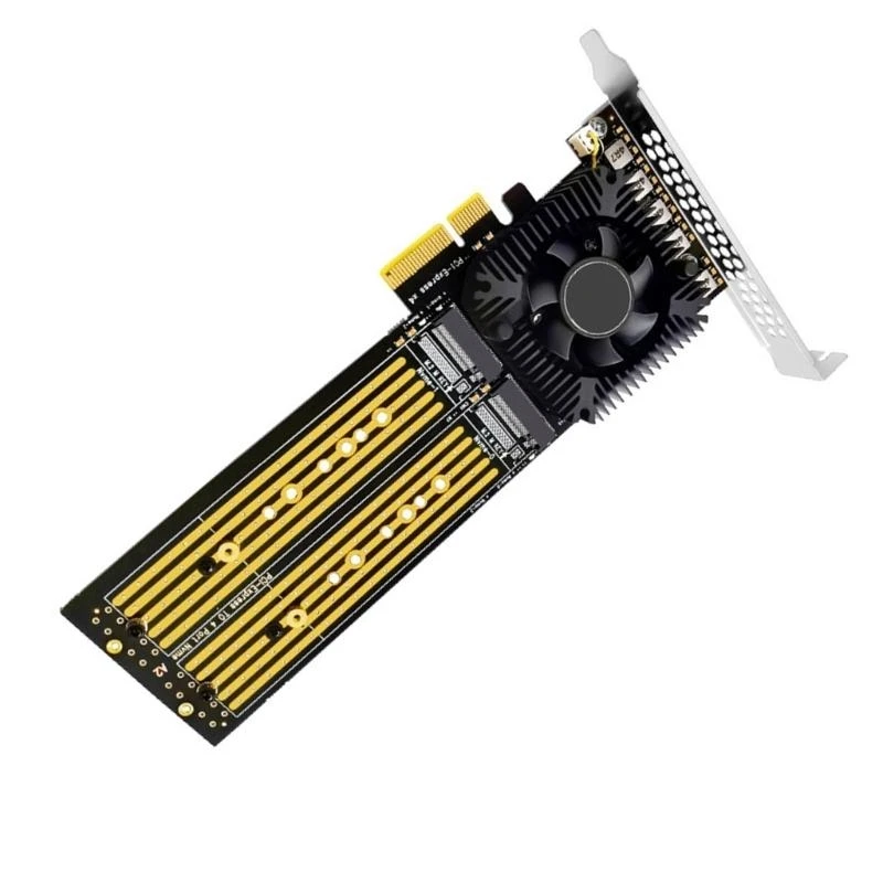scheda-espansione-velocita-77ub-da-4-porte-pcie-a-nvme-20-per-2230