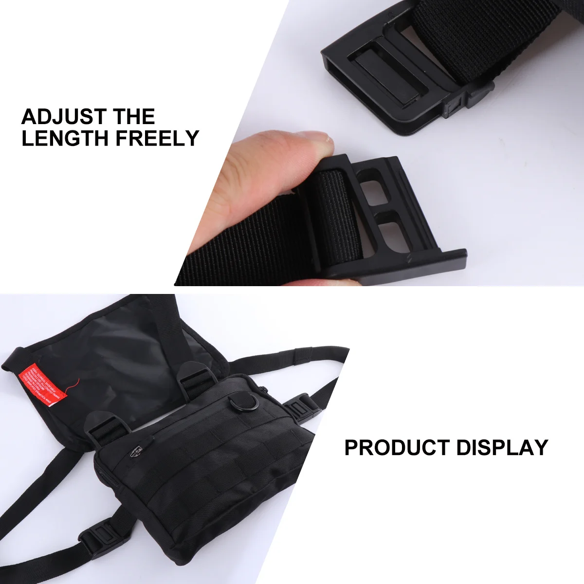 

1pc Waterproof Hiking Backpack Vest Large Capacity Outdoor Pack Running Cycling Travel With Pockets For Cell Phone Keys Unisex