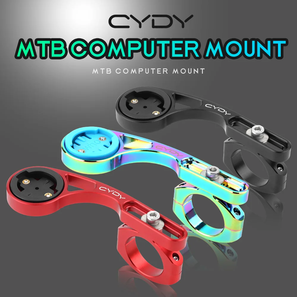 Cydy-soporte para manillar de bicicleta Garmin Edge, montaje de aleación para Gopro, Bryton Rider, Gps, velocímetro, Wahoo