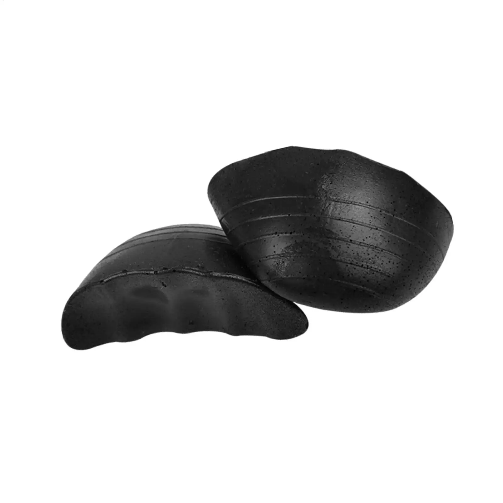 1 Pair Black High Heel Toe Plug Shoe Insert Big Shoes Toe Front Filler Cushion Pain Relief Protector Shoes Accessories