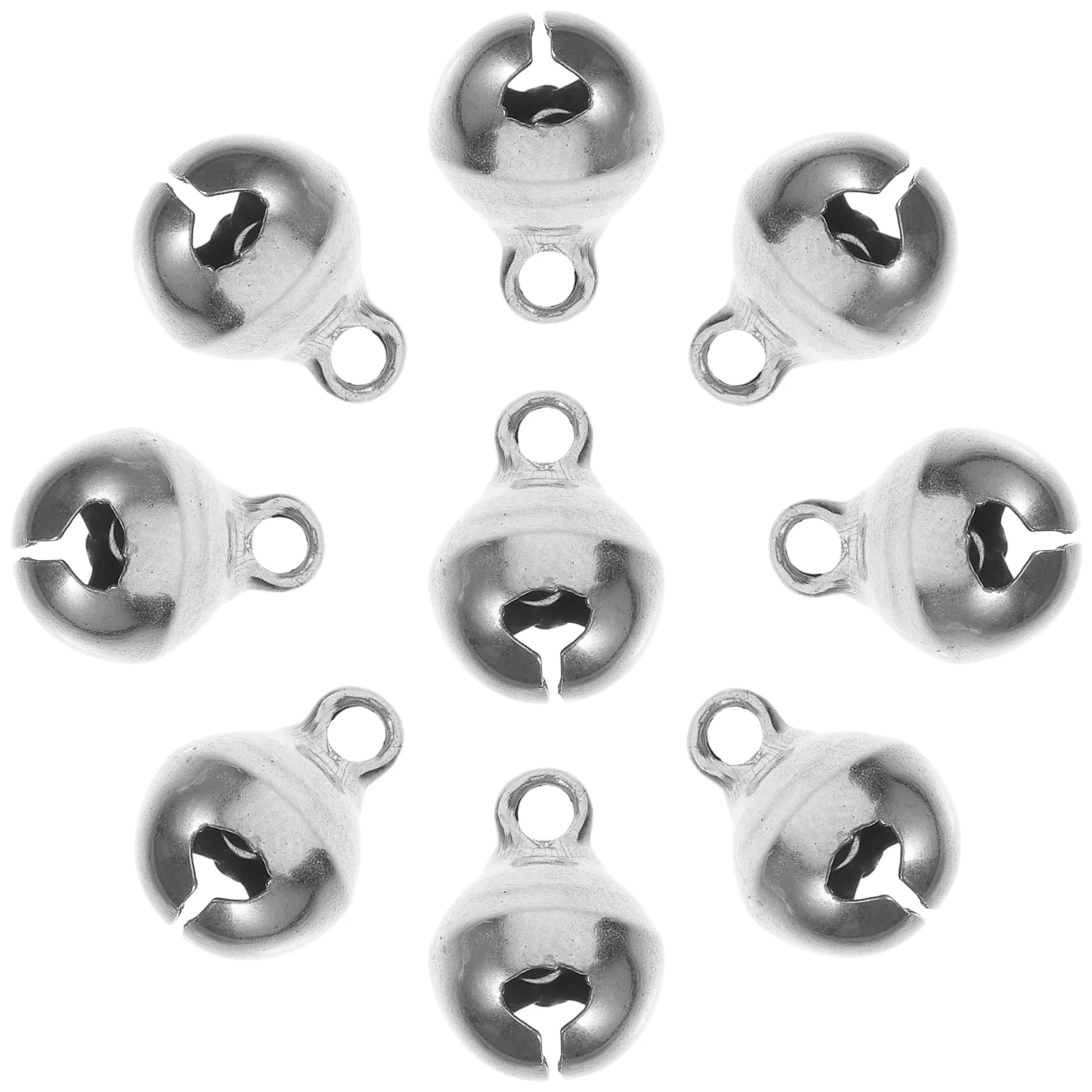

100Pcs Durable Small Bells Handcrafted Jingle Bells For Craft Projects Stunning Jewelry Accessories