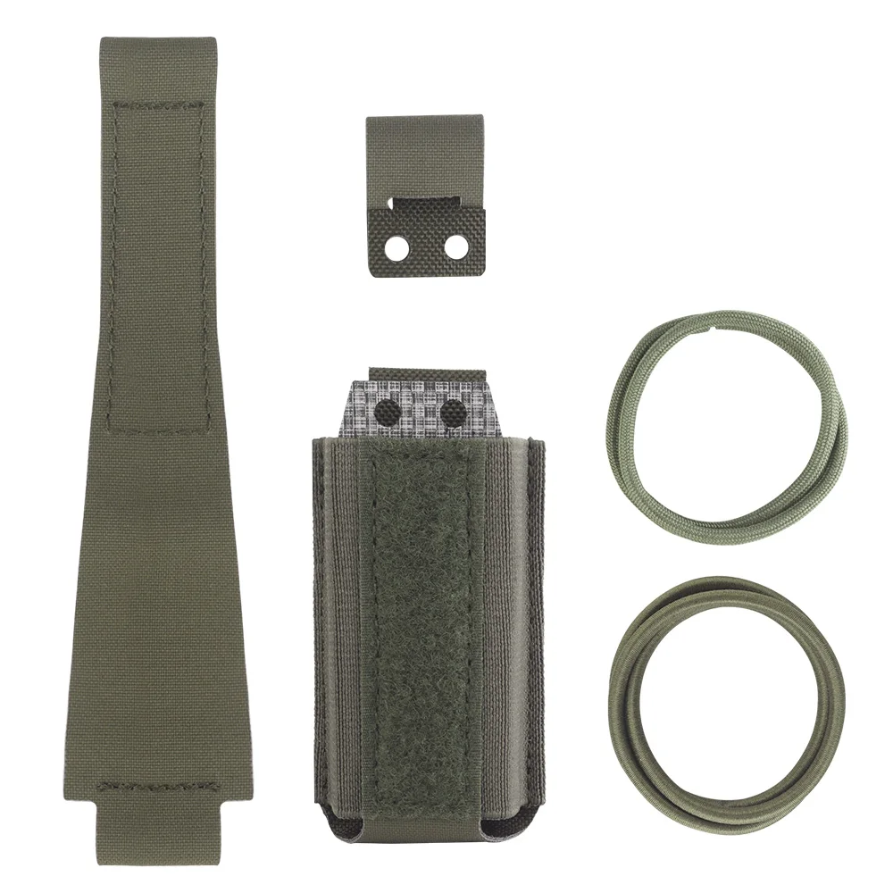 WG Combination Use Pistol Mag Pouch 9mm .40S&W .45ACP .357 10mm Magazine Pouch EDC Flashlight Mag Carrier Airsoft Mag Holster